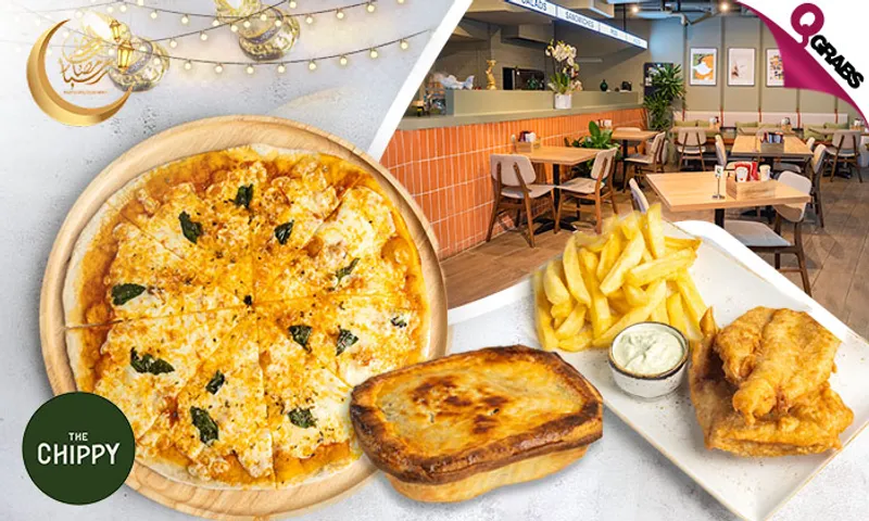 Iftar Set Menu for Dine-In & Takeaway at The Chippy! Pie, Pizza, Fish & More!